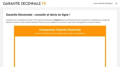 Garantie-décennale